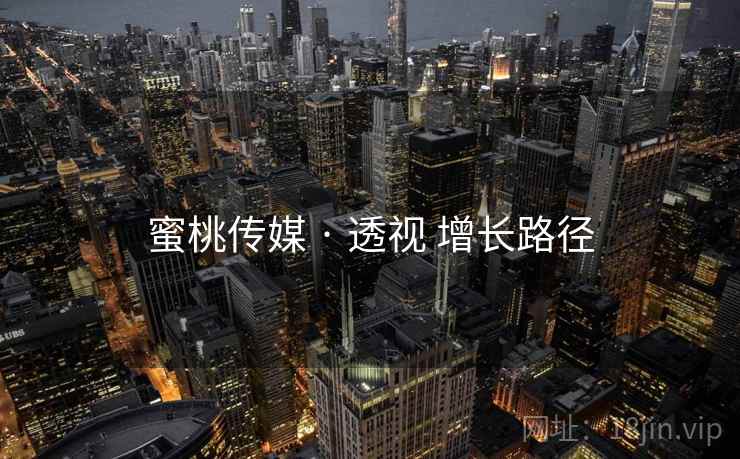 蜜桃传媒 · 透视 增长路径
