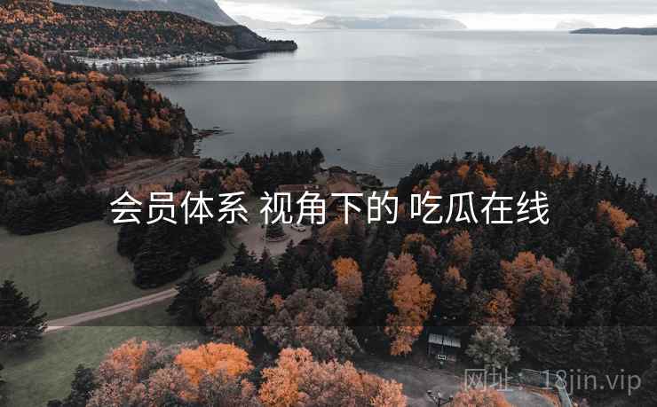 会员体系 视角下的 吃瓜在线