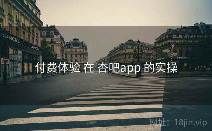 付费体验 在 杏吧app 的实操