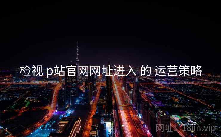 检视 p站官网网址进入 的 运营策略