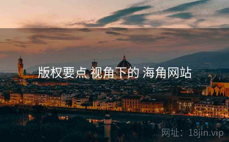 版权要点 视角下的 海角网站
