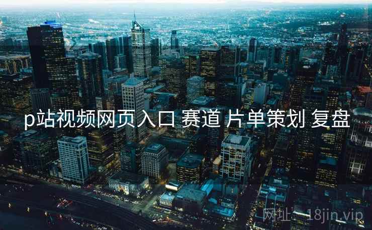 p站视频网页入口 赛道 片单策划 复盘